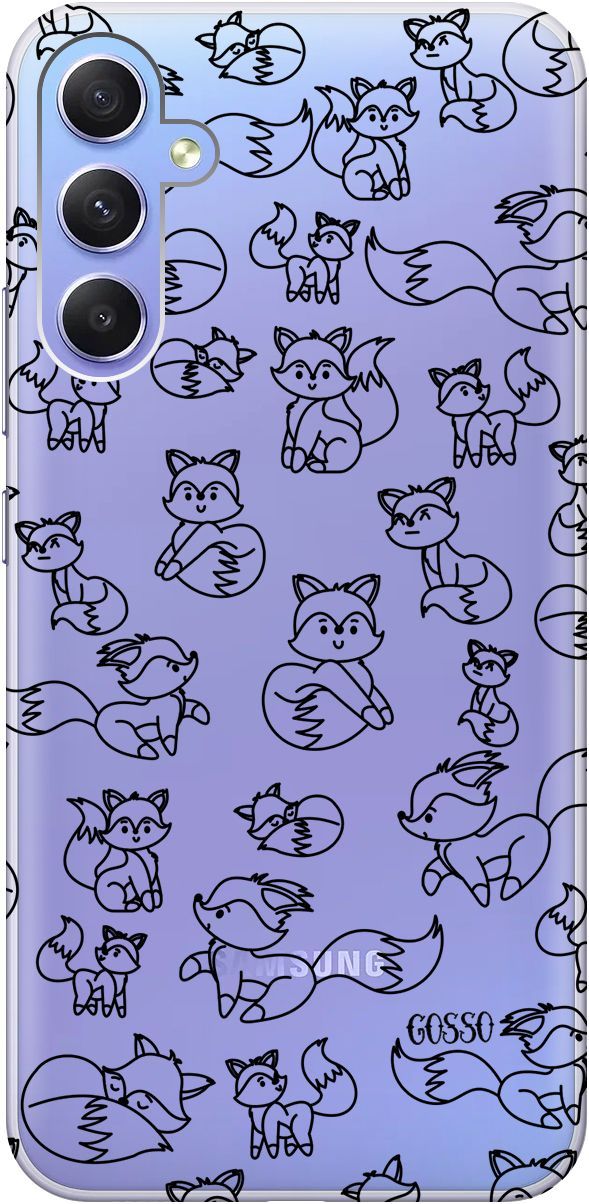 Чехол на Samsung Galaxy A34 5G с 3D принтом "Funny Foxes" прозрачный, Прозрачный;черный, 158723
Чехол на Samsung Galaxy A34 5G с 3D принтом "Funny Foxes" прозрачный, Прозрачный;черный, 158723