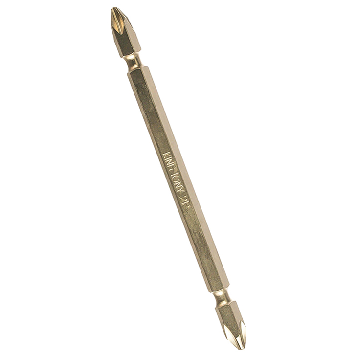 KING TONY Вставка торцевая 1/4", Phillips, PH2, L = 110 мм, двухсторонняя, для шуруповерта
KING TONY Вставка торцевая 1/4", Phillips, PH2, L = 110 мм, двухсторонняя, для шуруповерта