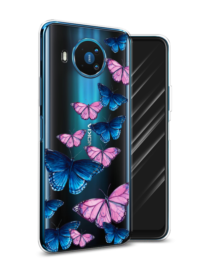 Чехол Awog на Nokia 8.3 / Нокиа 8.3 "Полет бабочек", Синий;черный;розовый, 123550-2
Чехол Awog на Nokia 8.3 / Нокиа 8.3 "Полет бабочек", Синий;черный;розовый, 123550-2