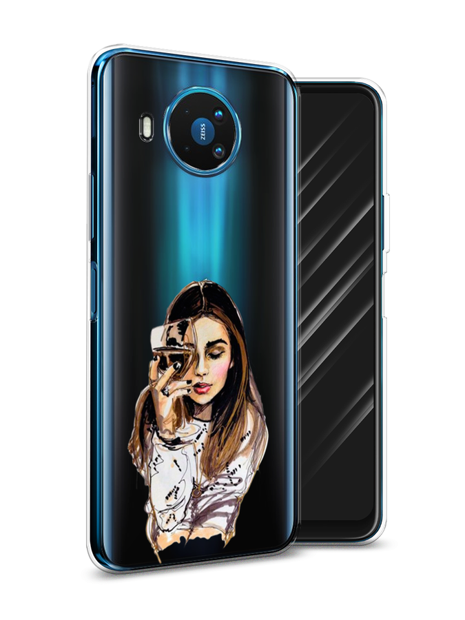 Чехол Awog на Nokia 8.3 / Нокиа 8.3 "Девушка с бокалом", Коричневый;прозрачный;бежевый, 123550-7
Чехол Awog на Nokia 8.3 / Нокиа 8.3 "Девушка с бокалом", Коричневый;прозрачный;бежевый, 123550-7