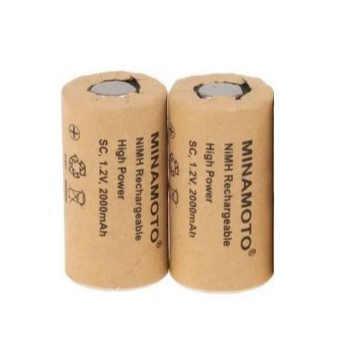 Аккумуляторная батарейка MINAMOTО MH-2000SC/HP 4/5 SC, NiMH, 1.2 В, 2000 мАч, 2 шт, 15692
Аккумуляторная батарейка MINAMOTО MH-2000SC/HP 4/5 SC, NiMH, 1.2 В, 2000 мАч, 2 шт, 15692