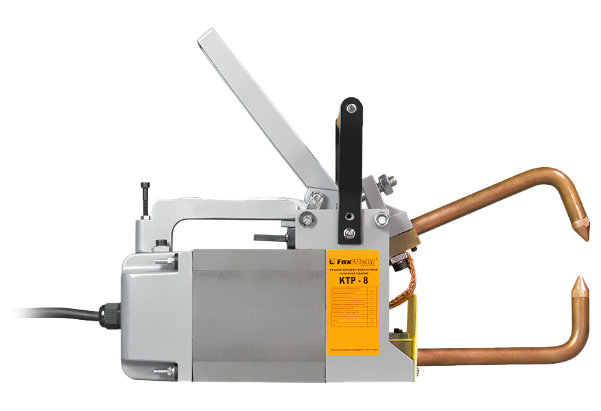 Foxweld Клещи контактной сварки FOXWELD КТР-8, 8 кВа, 1,5+1,5мм 230В вылет 150мм Китай 309
Foxweld Клещи контактной сварки FOXWELD КТР-8, 8 кВа, 1,5+1,5мм 230В вылет 150мм Китай 309