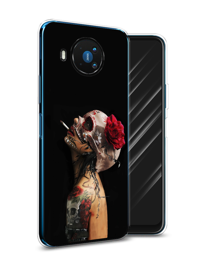 Чехол Awog на Nokia 8.3 / Нокиа 8.3 "Девушка с черепом", Черный;красный;бежевый, 123550-9
Чехол Awog на Nokia 8.3 / Нокиа 8.3 "Девушка с черепом", Черный;красный;бежевый, 123550-9