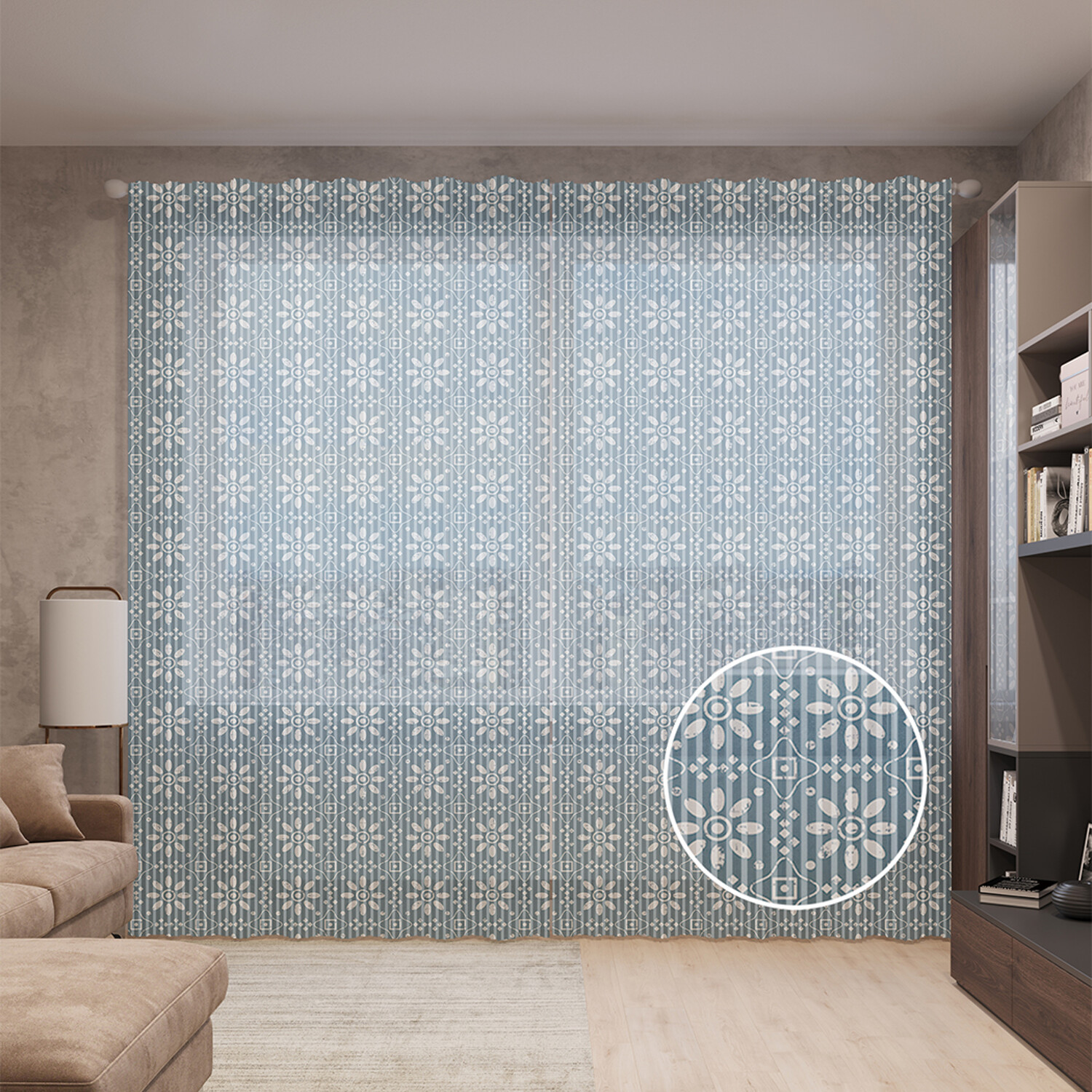 Тюль вуаль на шторной ленте с принтом JoyArty "Цветок в орнаменте", 310х265 см, Цветок в орнаменте 
Тюль вуаль на шторной ленте с принтом JoyArty "Цветок в орнаменте", 310х265 см, Цветок в орнаменте