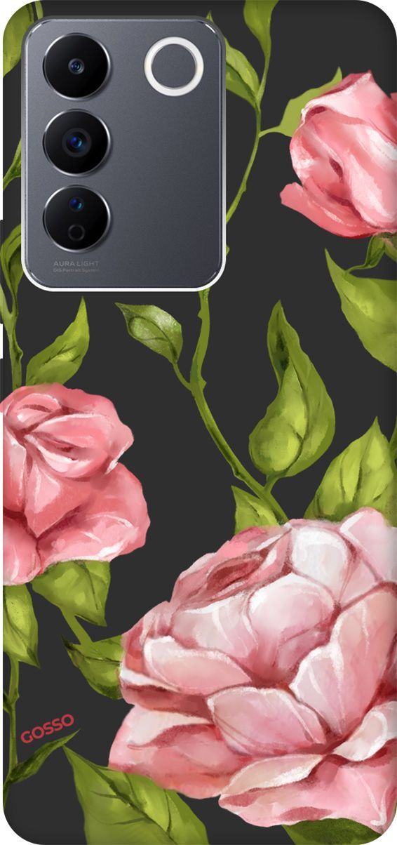 Матовый Soft Touch Чехол на Vivo V27e с 3D принтом "Amazing Roses" черный, Черный;зеленый, 159633
Матовый Soft Touch Чехол на Vivo V27e с 3D принтом "Amazing Roses" черный, Черный;зеленый, 159633