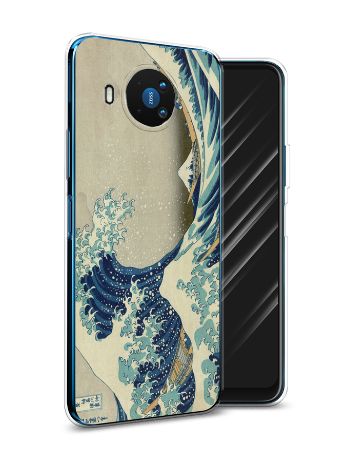 Чехол Awog на Nokia 8.3 / Нокиа 8.3 "Большая волна в Канагаве", Серый;синий;голубой, 123550-9
Чехол Awog на Nokia 8.3 / Нокиа 8.3 "Большая волна в Канагаве", Серый;синий;голубой, 123550-9