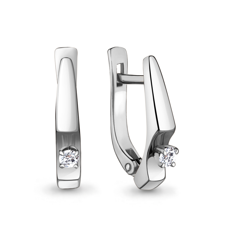 Серьги из белого золота с бриллиантом Aquamarine Aquamarine 941917_585_бз, 941917_585_бз
Серьги из белого золота с бриллиантом Aquamarine Aquamarine 941917_585_бз, 941917_585_бз