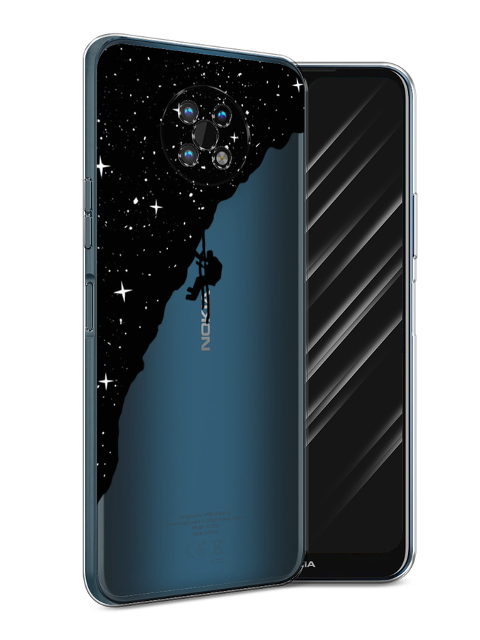 Чехол Awog на Nokia G50 / Нокиа G50 "Скалолаз в космосе", Черный;белый;бежевый, 124950-4
Чехол Awog на Nokia G50 / Нокиа G50 "Скалолаз в космосе", Черный;белый;бежевый, 124950-4