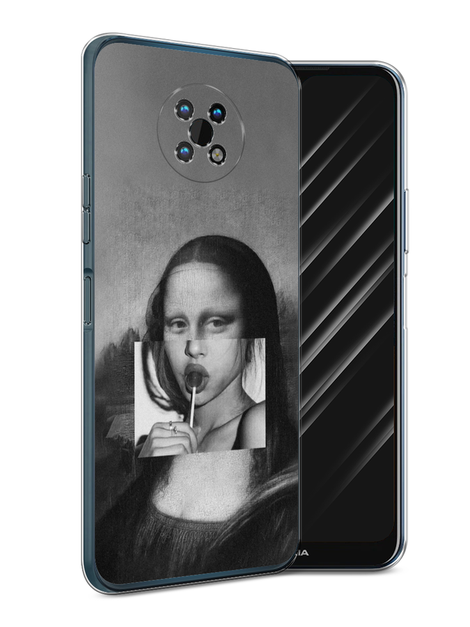Чехол Awog на Nokia G50 / Нокиа G50 "Mona Lisa sucking lollipop", Серый, 124950-9
Чехол Awog на Nokia G50 / Нокиа G50 "Mona Lisa sucking lollipop", Серый, 124950-9