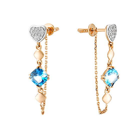 Серьги женские из золота НАШЕ ЗОЛОТО НЮ102020793097тг, топаз/фианит, НЮ102020793097тг
Серьги женские из золота НАШЕ ЗОЛОТО НЮ102020793097тг, топаз/фианит, НЮ102020793097тг