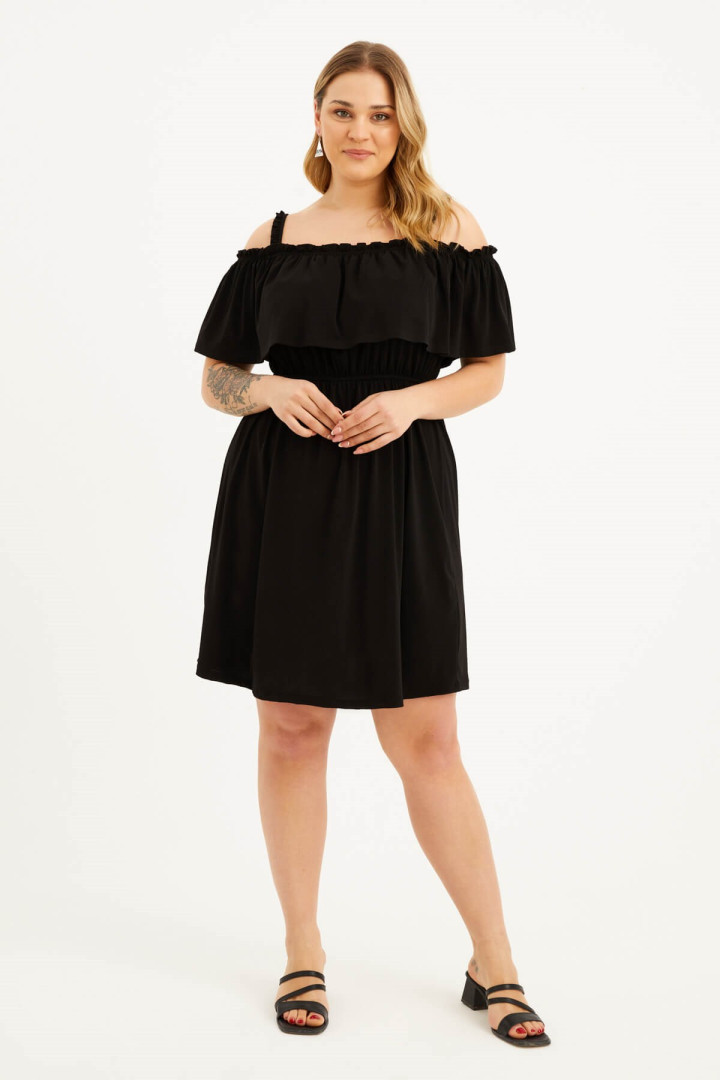 Платье женское My Line Moda 1566 черное L (товары доставляются из-за рубежа), Черный, 1566
Платье женское My Line Moda 1566 черное L (товары доставляются из-за рубежа), Черный, 1566