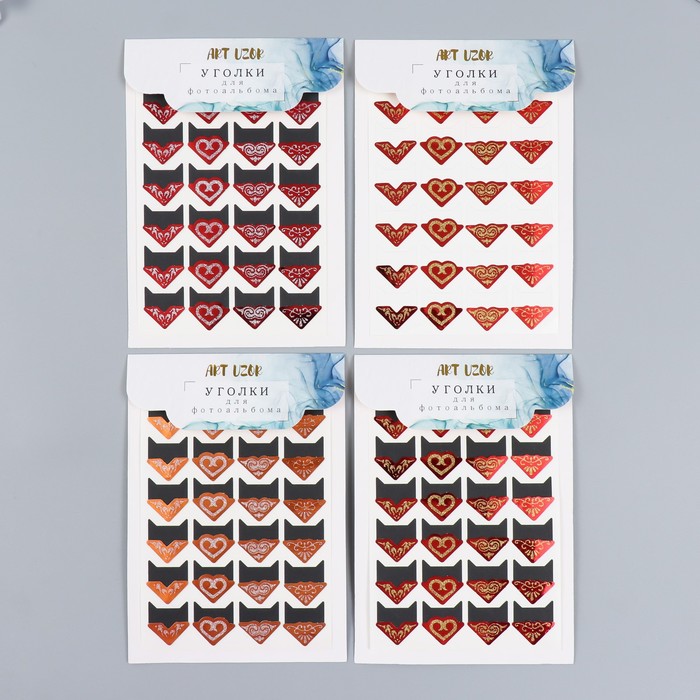 Арт Узор Набор уголков с кармашком для фотографий 24 уголка "С глиттером" МИКС 12,5х9 см, В ассортименте
Арт Узор Набор уголков с кармашком для фотографий 24 уголка "С глиттером" МИКС 12,5х9 см, В ассортименте