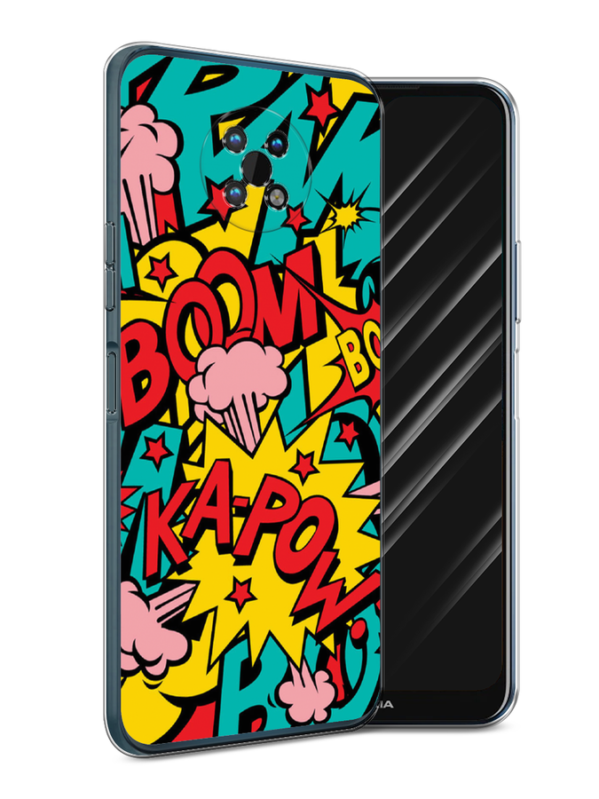 Чехол Awog на Nokia G50 / Нокиа G50 "Постер pop art", Голубой;желтый;красный, 124950-9
Чехол Awog на Nokia G50 / Нокиа G50 "Постер pop art", Голубой;желтый;красный, 124950-9