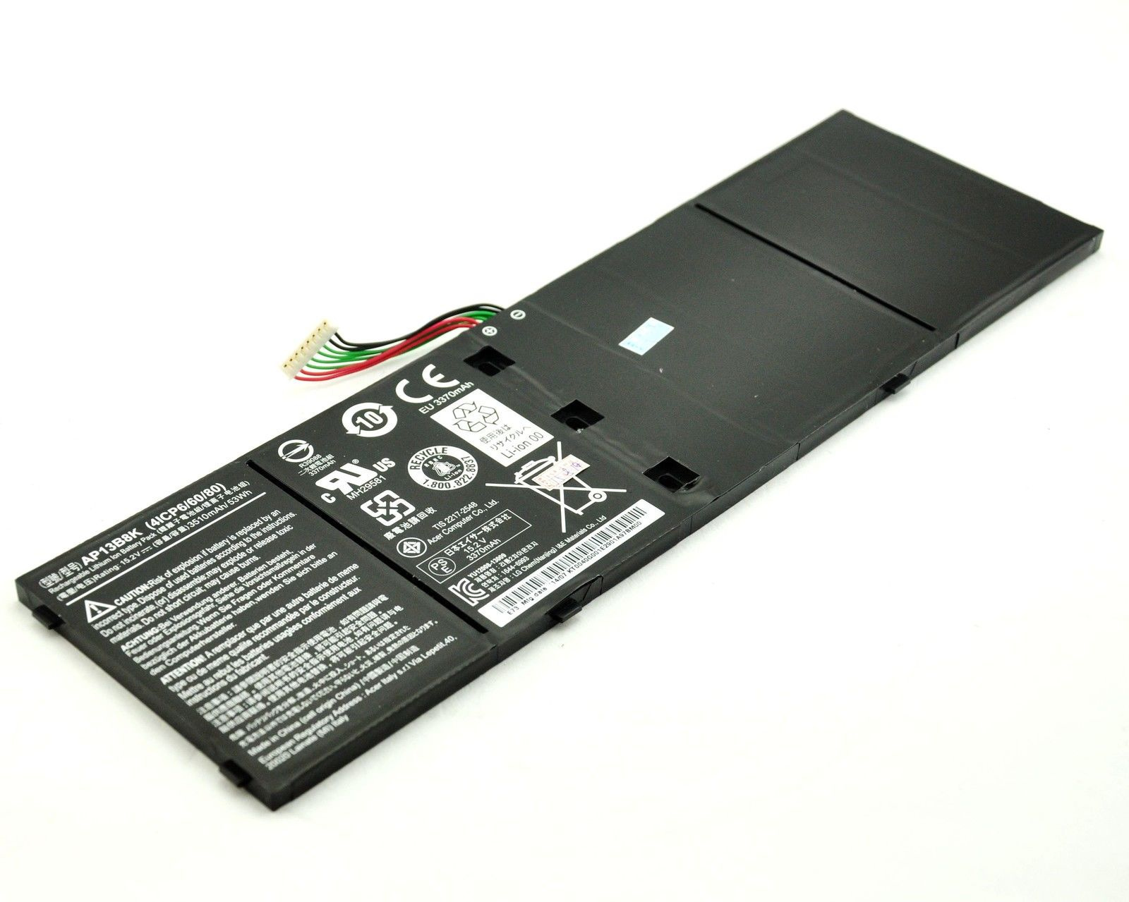 Аккумулятор для ноутбука Acer V7-581 V5-572PG R7-571 (15V 3560mAh) ORG AL13B3K AP13B3K
Аккумулятор для ноутбука Acer V7-581 V5-572PG R7-571 (15V 3560mAh) ORG AL13B3K AP13B3K