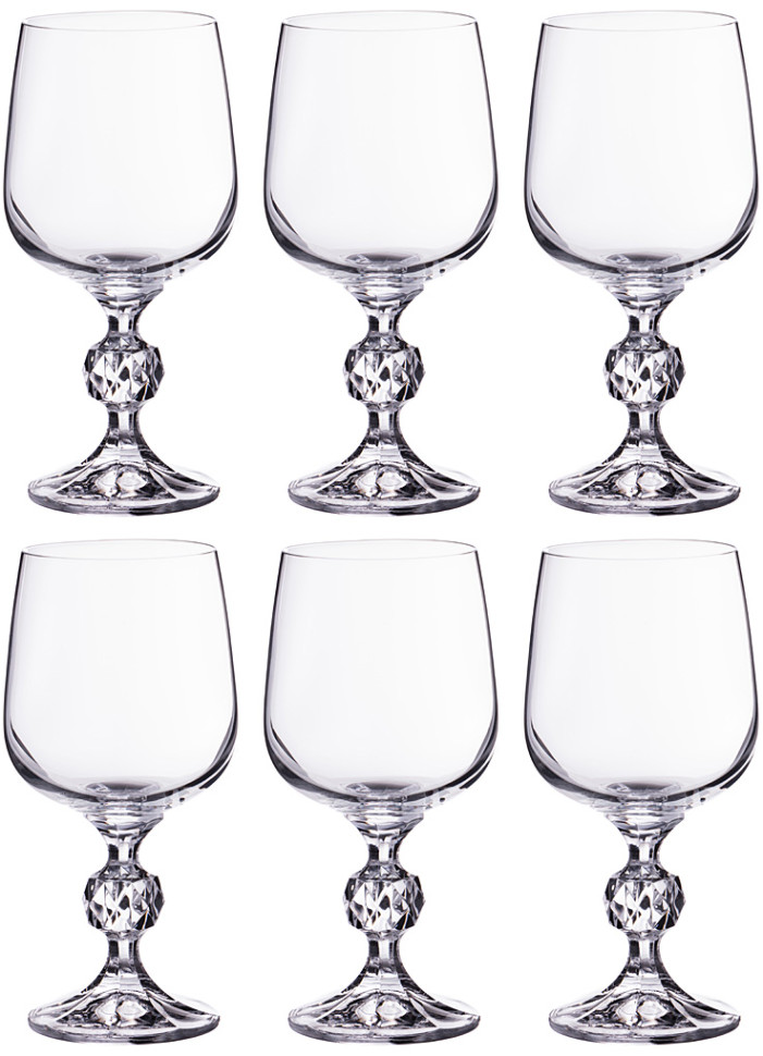 Набор бокалов для вина Crystalite Bohemia Sterna/Klaudie 230мл (6 шт), Прозрачный, 166000002
Набор бокалов для вина Crystalite Bohemia Sterna/Klaudie 230мл (6 шт), Прозрачный, 166000002