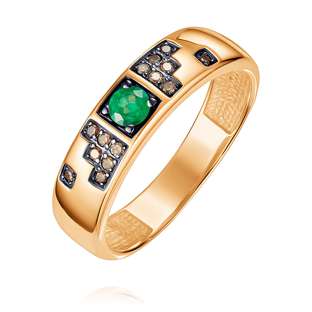 Кольцо из красного золота с бриллиантом/изумрудом р. ADAMAS 1455796/01-А50Д-433, 1455796/01-А50Д-433
Кольцо из красного золота с бриллиантом/изумрудом р. ADAMAS 1455796/01-А50Д-433, 1455796/01-А50Д-433