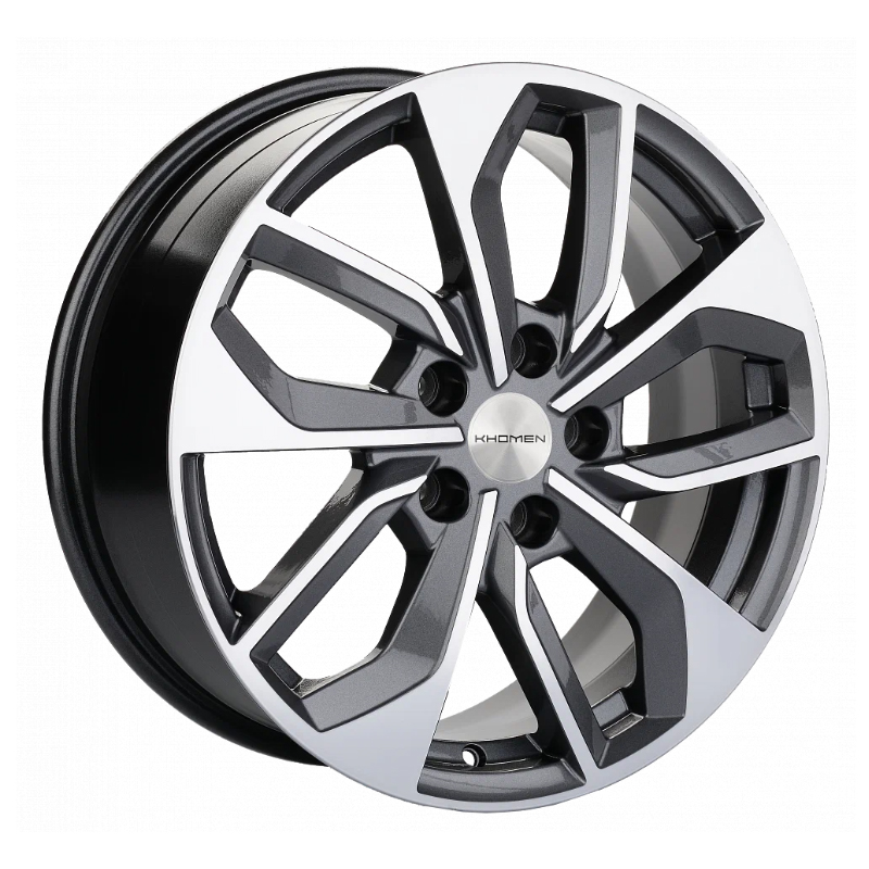 Колесный диск KHOMEN WHEELS, KHW1703 (Teana/X-trail) 7x17/5x114.3ET45 66.1 Gray-Fp
Колесный диск KHOMEN WHEELS, KHW1703 (Teana/X-trail) 7x17/5x114.3ET45 66.1 Gray-Fp