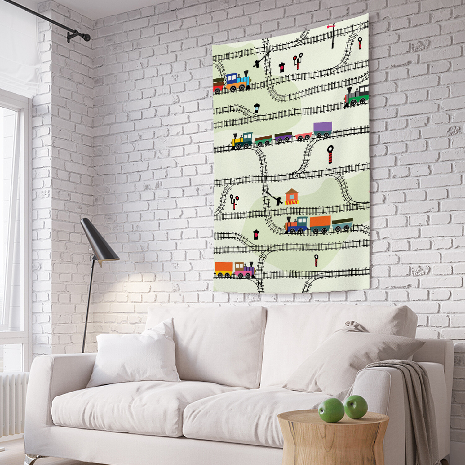 Вертикальное фотопанно на стену JoyArty Железнодорожный лабиринт 150x200 см, Железнодорожный лабиринт
Вертикальное фотопанно на стену JoyArty Железнодорожный лабиринт 150x200 см, Железнодорожный лабиринт