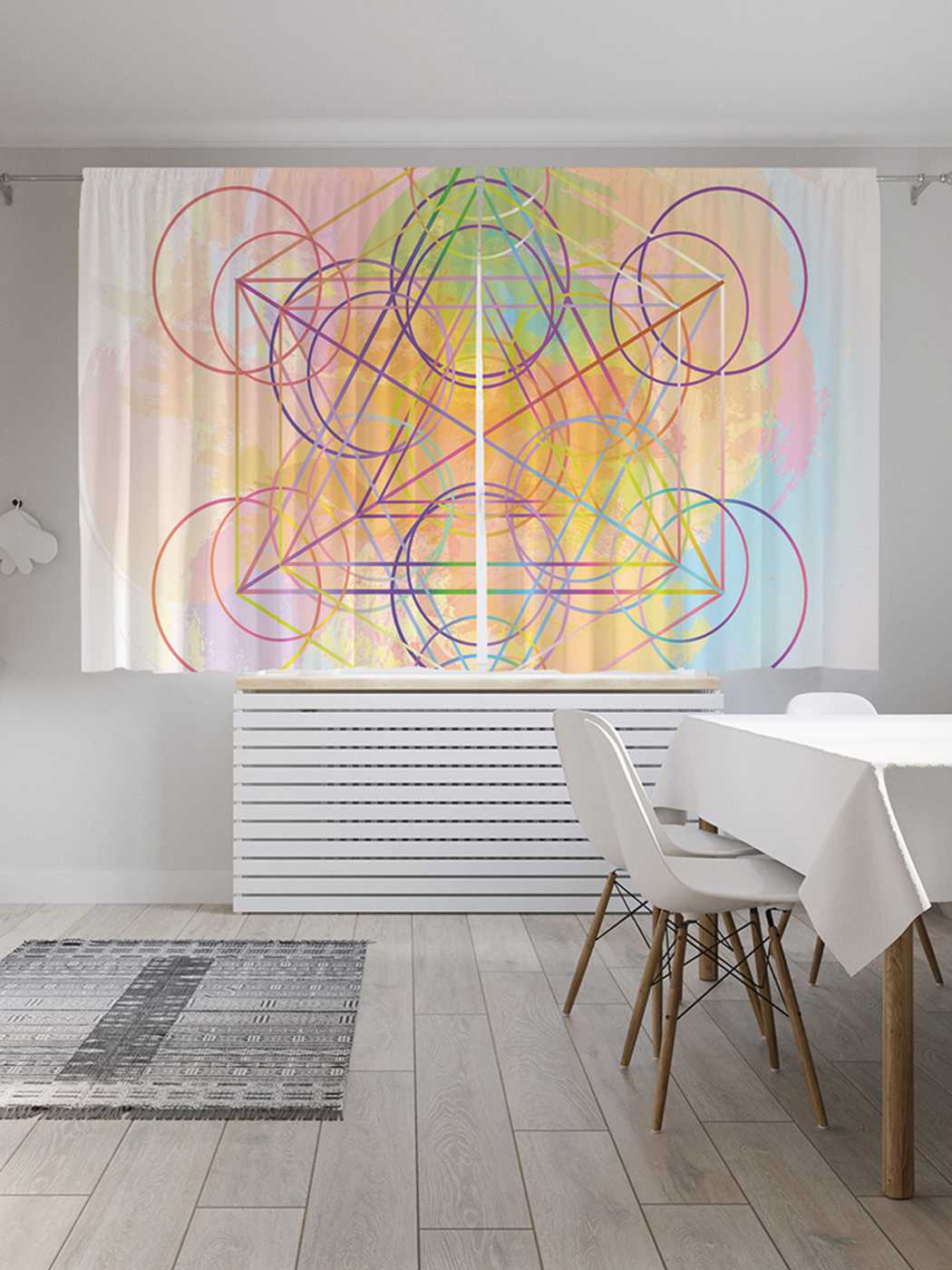 Классические шторы JoyArty "Радужные фигуры", серия Oxford DeLux, 2 полотна 145x180 см, Радужные фигуры
Классические шторы JoyArty "Радужные фигуры", серия Oxford DeLux, 2 полотна 145x180 см, Радужные фигуры