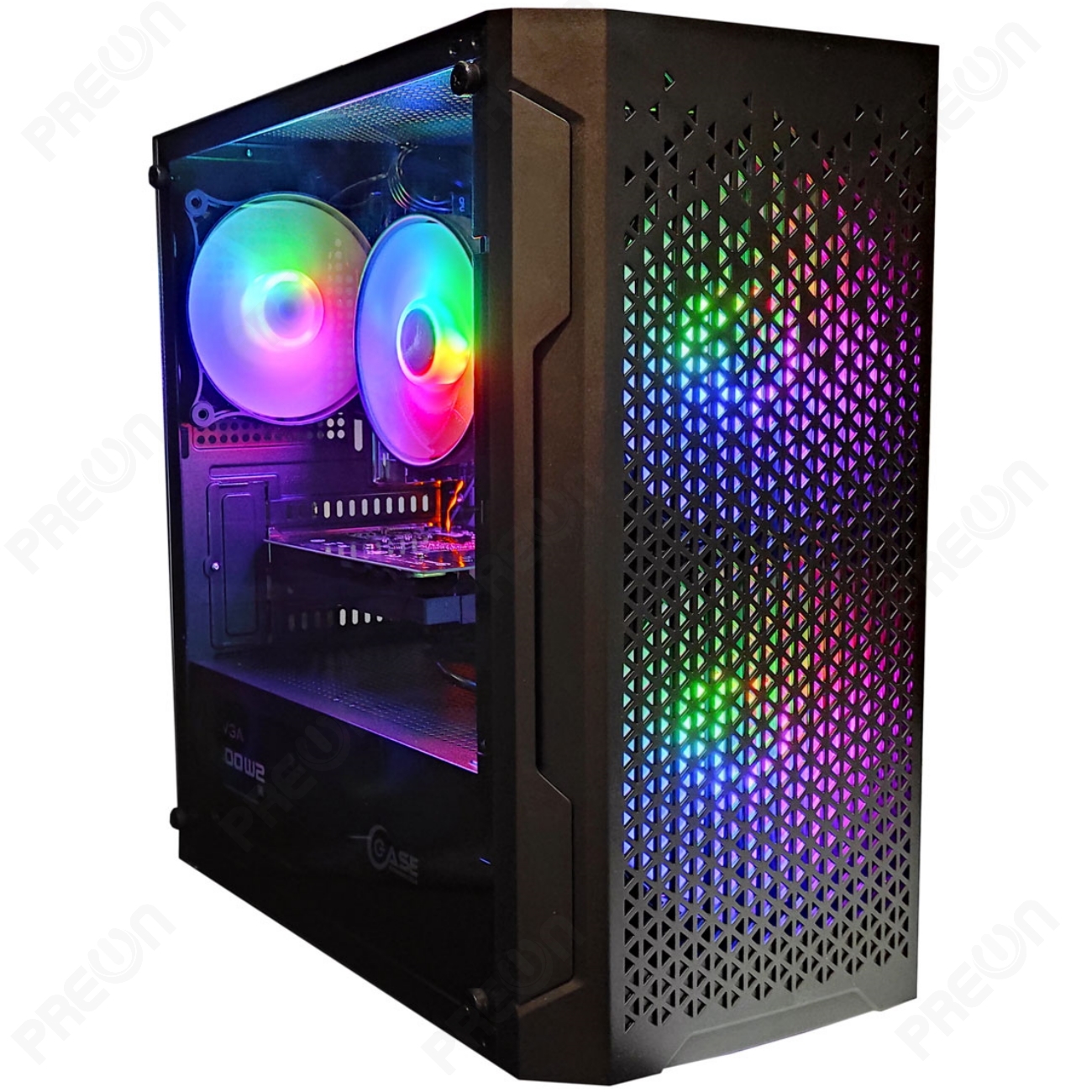 фото Настольный компьютер preon uran w10 черный (zx-49)