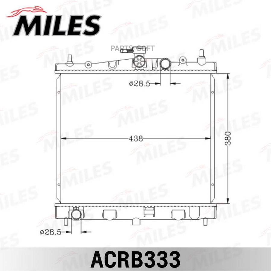 Радиатор Miles Acrb333 Небольшой Дефект Направляющей Nissan Note 06-/Micra 1.0-1.6 03- Mt
Радиатор Miles Acrb333 Небольшой Дефект Направляющей Nissan Note 06-/Micra 1.0-1.6 03- Mt