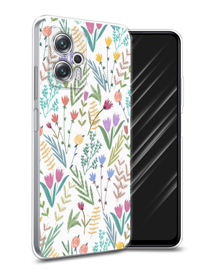 Чехол Awog на Poco X4 GT/Redmi Note 11T Pro/11T Pro Plus "Полевые цветы рисунок", Разноцветный, 315550-8
Чехол Awog на Poco X4 GT/Redmi Note 11T Pro/11T Pro Plus "Полевые цветы рисунок", Разноцветный, 315550-8