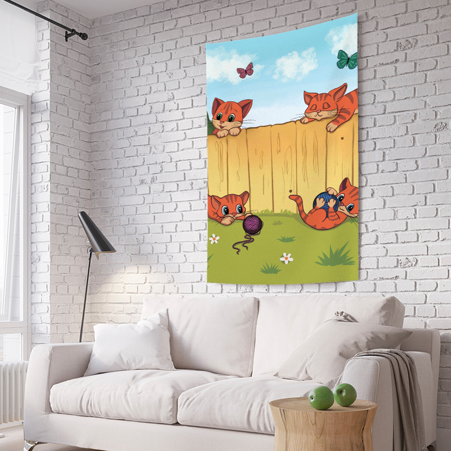 Вертикальное фотопанно на стену JoyArty Игривые котята 150x200 см, Игривые котята
Вертикальное фотопанно на стену JoyArty Игривые котята 150x200 см, Игривые котята