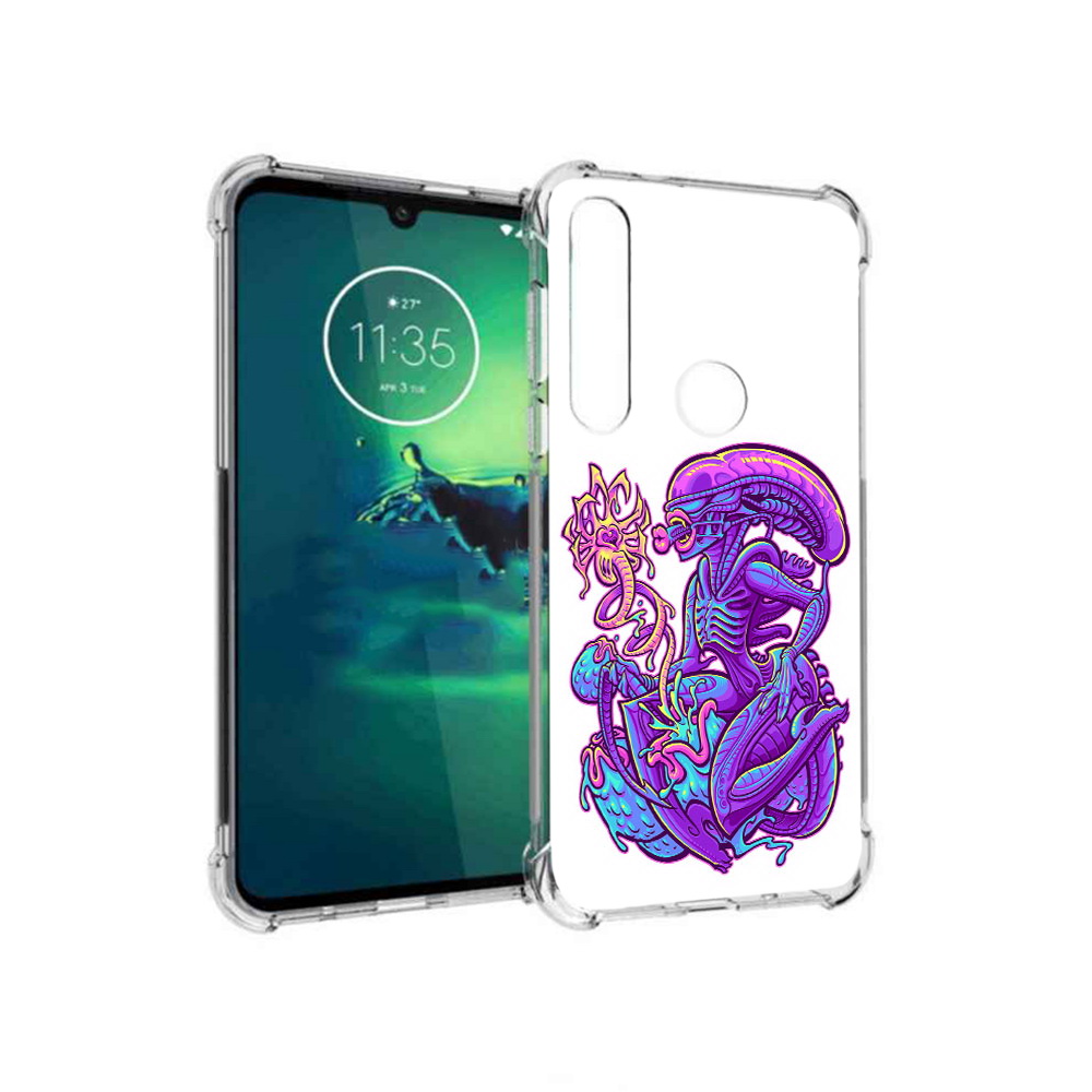 Чехол MyPads Tocco для Motorola Moto G8 Plus чужой фиолетовый цвет (PT227062.344.693), Прозрачный, Tocco
Чехол MyPads Tocco для Motorola Moto G8 Plus чужой фиолетовый цвет (PT227062.344.693), Прозрачный, Tocco