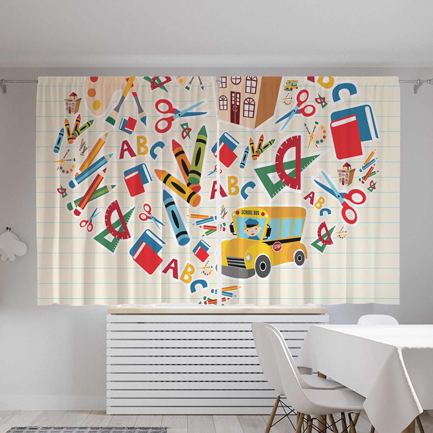 Классические шторы JoyArty "В школу к знаниям", серия Oxford DeLux, 2 полотна 145x180 см, В школу к знаниям
Классические шторы JoyArty "В школу к знаниям", серия Oxford DeLux, 2 полотна 145x180 см, В школу к знаниям