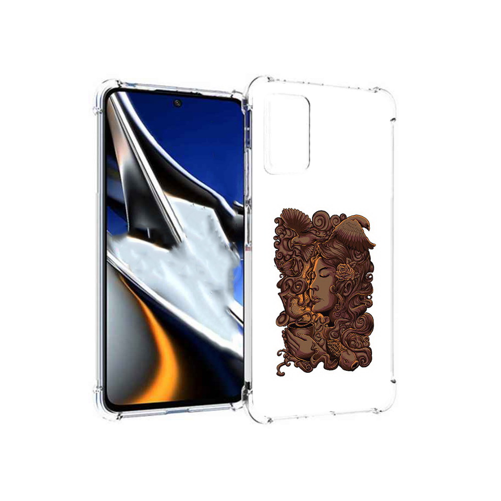 Чехол MyPads Tocco для Xiaomi Poco X4 Pro 5G девушка с длинными волосами абстракция, Прозрачный, Tocco
Чехол MyPads Tocco для Xiaomi Poco X4 Pro 5G девушка с длинными волосами абстракция, Прозрачный, Tocco