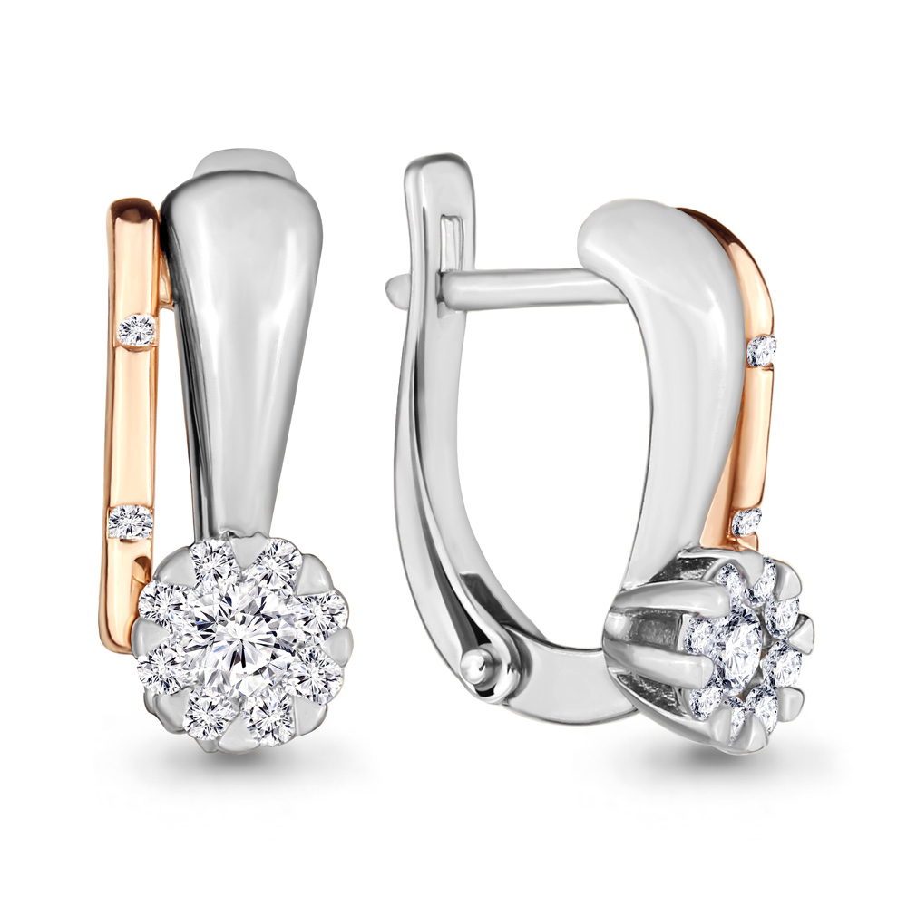 Серьги из красного золота с бриллиантом Aquamarine Aquamarine 941767к_585_кз, 941767к_585_кз 
Серьги из красного золота с бриллиантом Aquamarine Aquamarine 941767к_585_кз, 941767к_585_кз