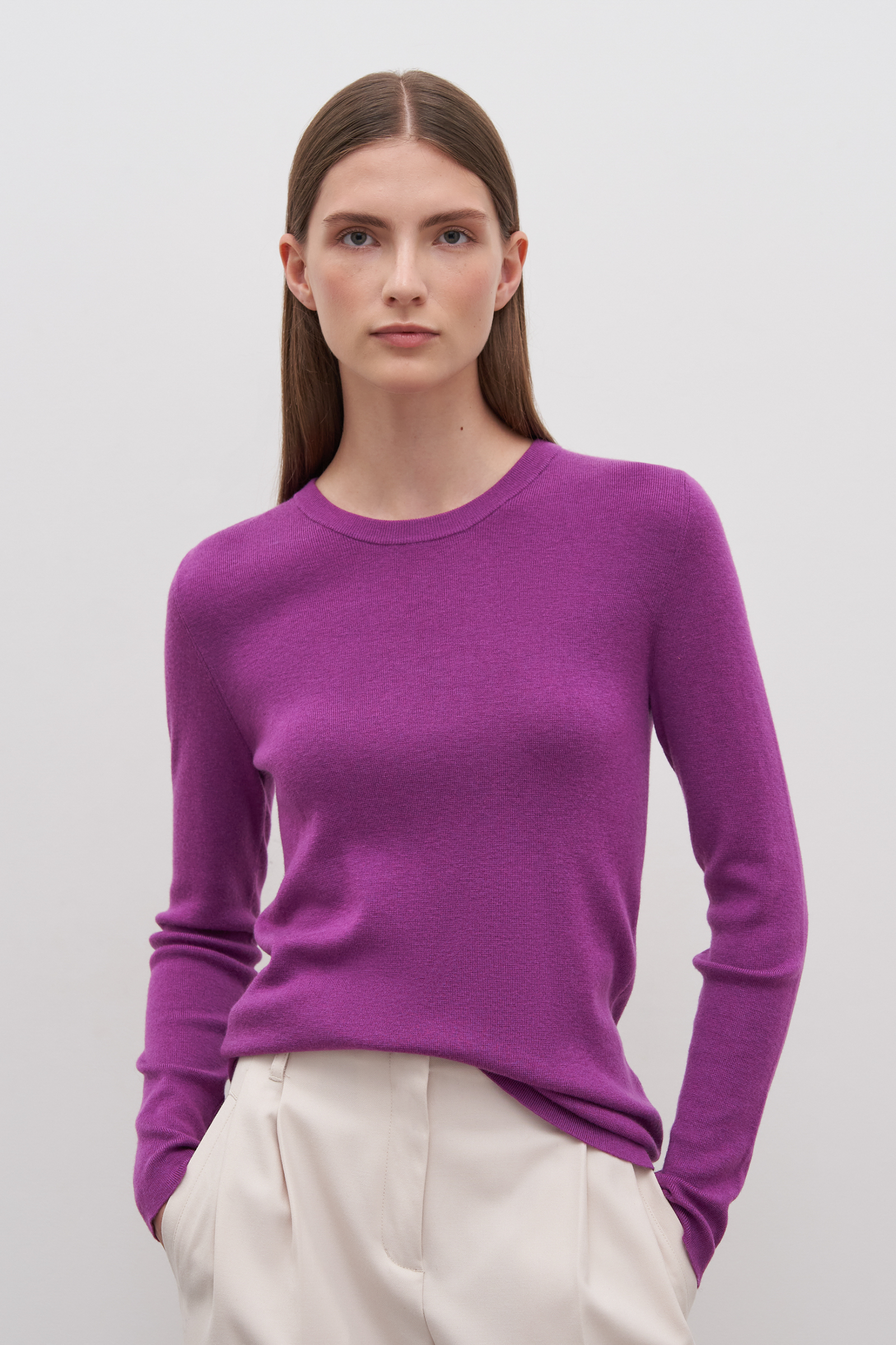 Джемпер женский Finn Flare BAS-10138 фиолетовый XS, BAS-10138
Джемпер женский Finn Flare BAS-10138 фиолетовый XS, BAS-10138