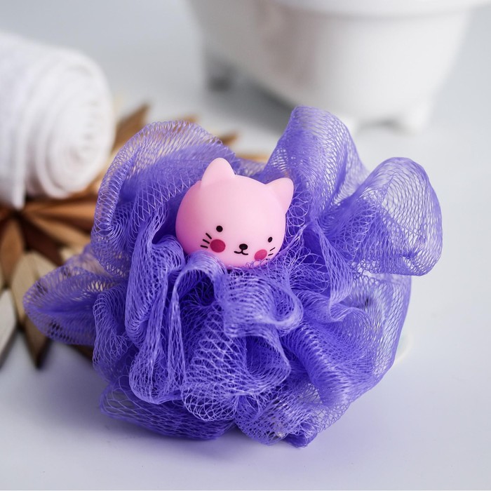 Игрушка-мочалка для купания, детская «Котенок», Мочалка "Детство"
Игрушка-мочалка для купания, детская «Котенок», Мочалка "Детство"