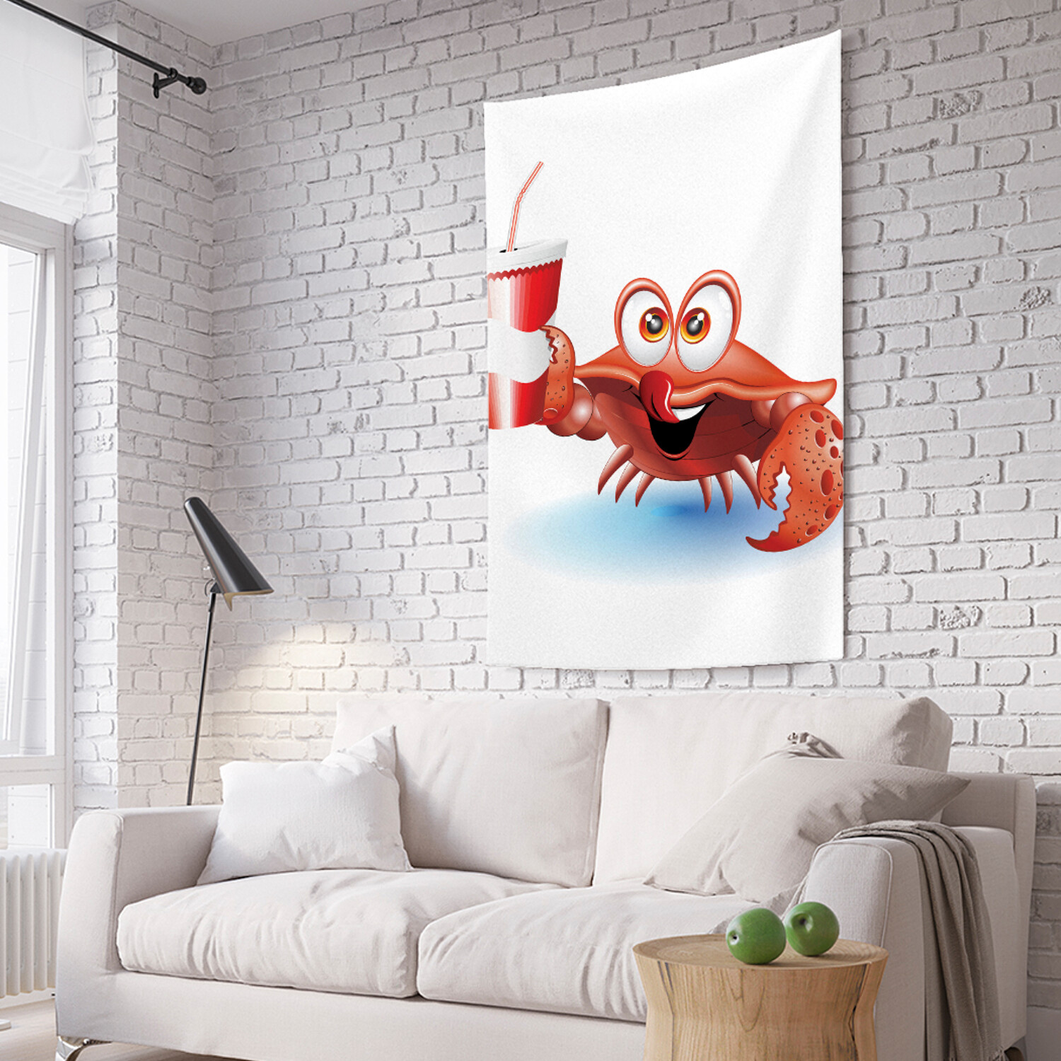 Вертикальное фотопанно на стену JoyArty Краб с напитком 150x200 см, Краб с напитком
Вертикальное фотопанно на стену JoyArty Краб с напитком 150x200 см, Краб с напитком