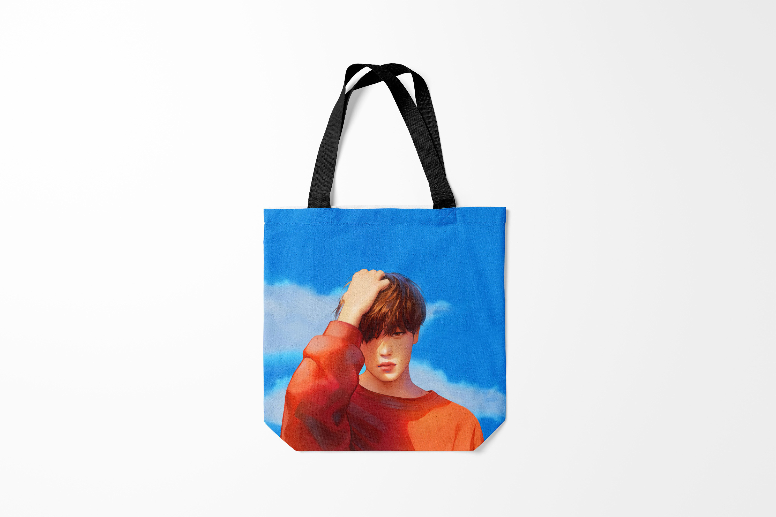 Сумка шoппер унисекс Burnettie BTS Park Jimin Art, синий, Разноцветный, BTS Park Jimin Art
Сумка шoппер унисекс Burnettie BTS Park Jimin Art, синий, Разноцветный, BTS Park Jimin Art
