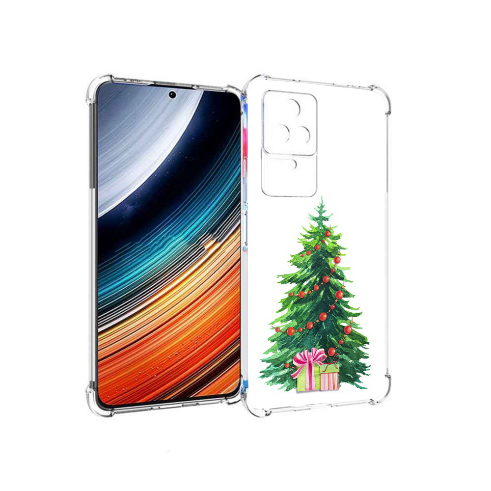 Чехол MyPads Елка новогодняя с подарками акварель для Xiaomi Redmi K40S/Poco F4, Прозрачный, Tocco
Чехол MyPads Елка новогодняя с подарками акварель для Xiaomi Redmi K40S/Poco F4, Прозрачный, Tocco