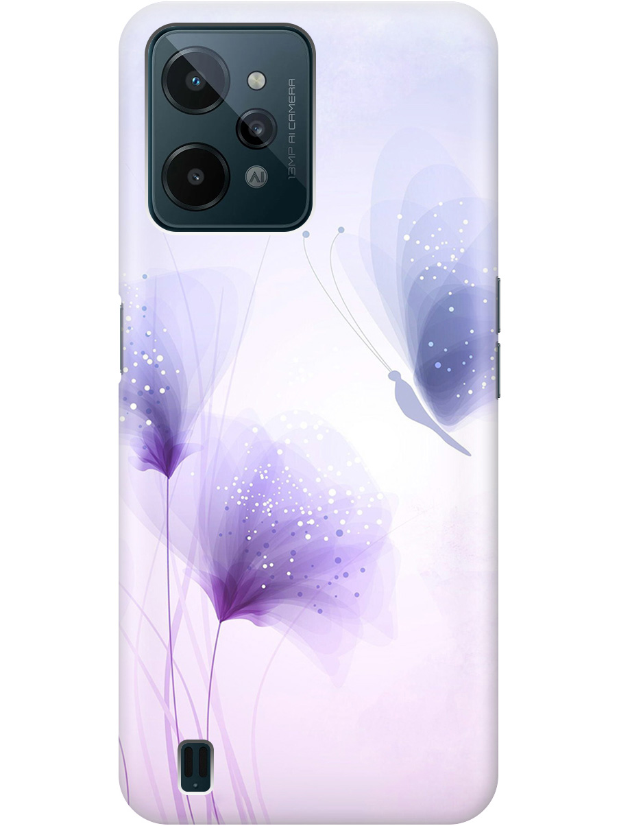 Силиконовый чехол на realme C31 с принтом "Бабочка и фиолетовые цветы" прозрачный, Фиолетовый, 20010409
Силиконовый чехол на realme C31 с принтом "Бабочка и фиолетовые цветы" прозрачный, Фиолетовый, 20010409