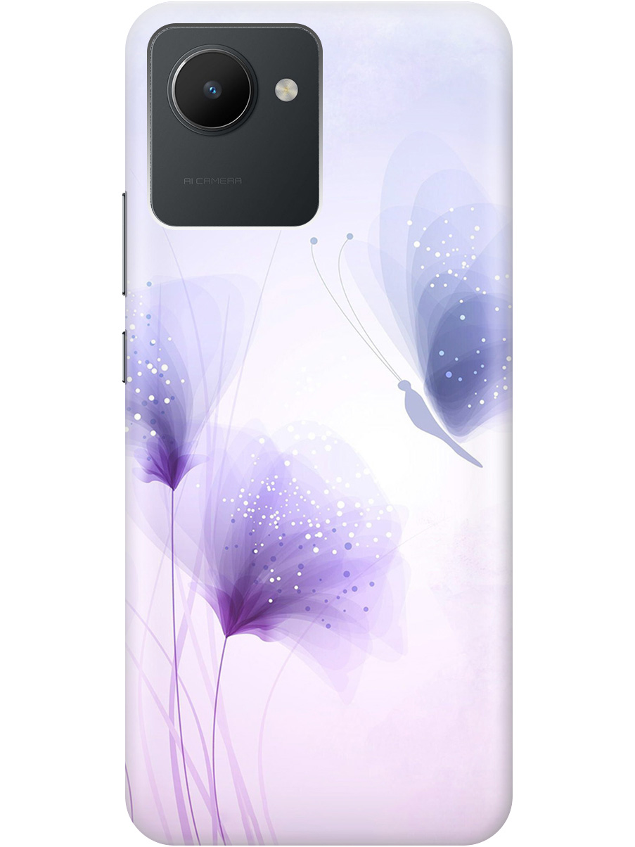 Силиконовый чехол на realme C30 с принтом "Бабочка и фиолетовые цветы" прозрачный, Фиолетовый, 20010406
Силиконовый чехол на realme C30 с принтом "Бабочка и фиолетовые цветы" прозрачный, Фиолетовый, 20010406
