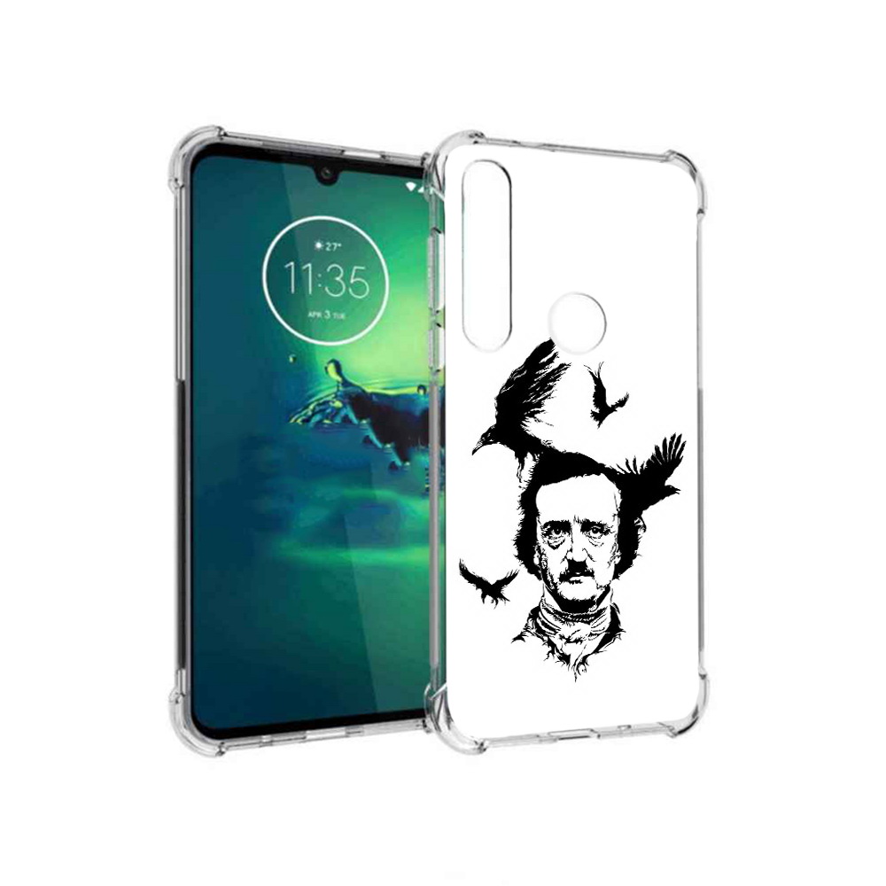Чехол MyPads Tocco для Motorola Moto G8 Plus Эдгар Аллан черно белый (PT227062.344.204), Прозрачный, Tocco
Чехол MyPads Tocco для Motorola Moto G8 Plus Эдгар Аллан черно белый (PT227062.344.204), Прозрачный, Tocco
