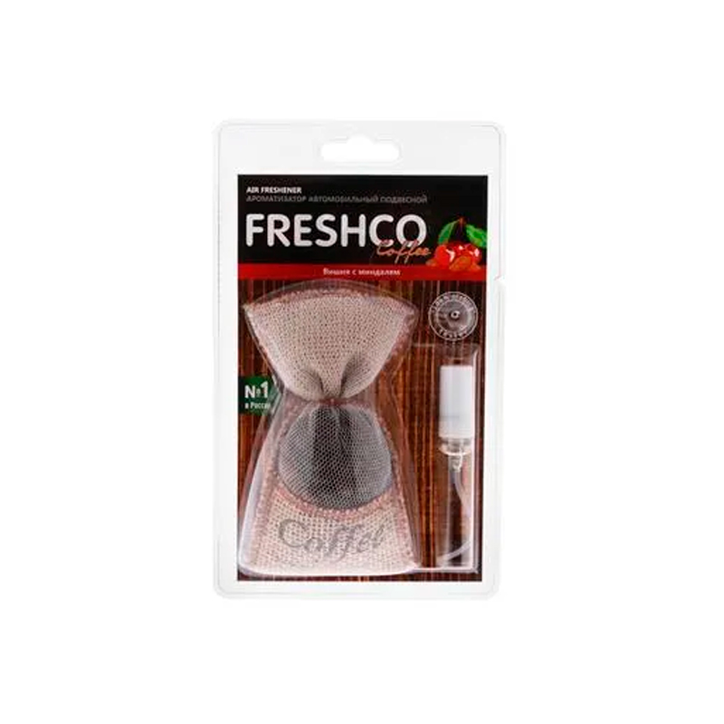 фото Ароматизатор подвесной (cherry/вишня) freshco coffee (мешочек) ar1fc204 azard