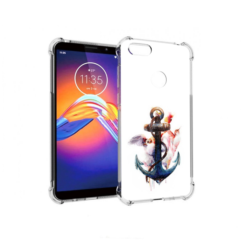 Чехол MyPads Tocco для Motorola Moto E6 якорь с птицами (PT227058.343.703), Прозрачный, Tocco
Чехол MyPads Tocco для Motorola Moto E6 якорь с птицами (PT227058.343.703), Прозрачный, Tocco