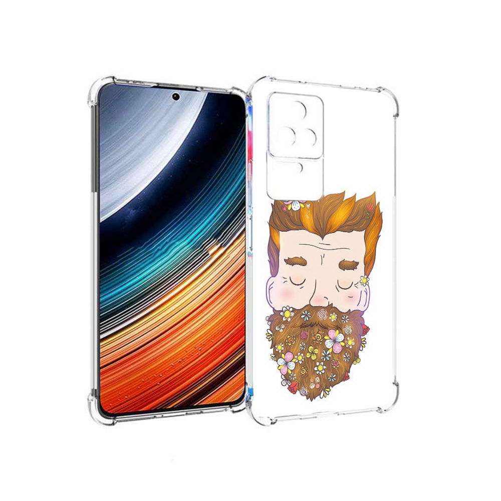 Чехол MyPads мужчина с цветами в бороде для Xiaomi Redmi K40S/Poco F4, Прозрачный, Tocco
Чехол MyPads мужчина с цветами в бороде для Xiaomi Redmi K40S/Poco F4, Прозрачный, Tocco
