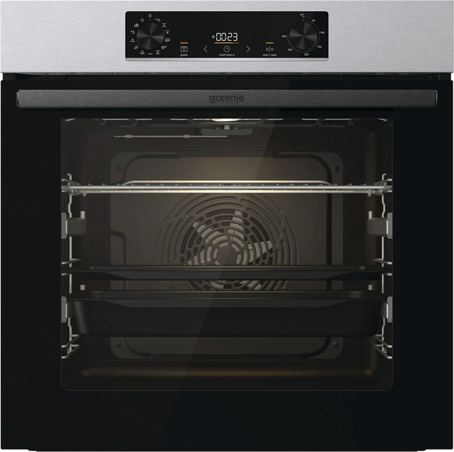 Встраиваемый электрический духовой шкаф Gorenje BOSB 6737E09 X серебристый, черный, BOSB 6737E09 X
Встраиваемый электрический духовой шкаф Gorenje BOSB 6737E09 X серебристый, черный, BOSB 6737E09 X