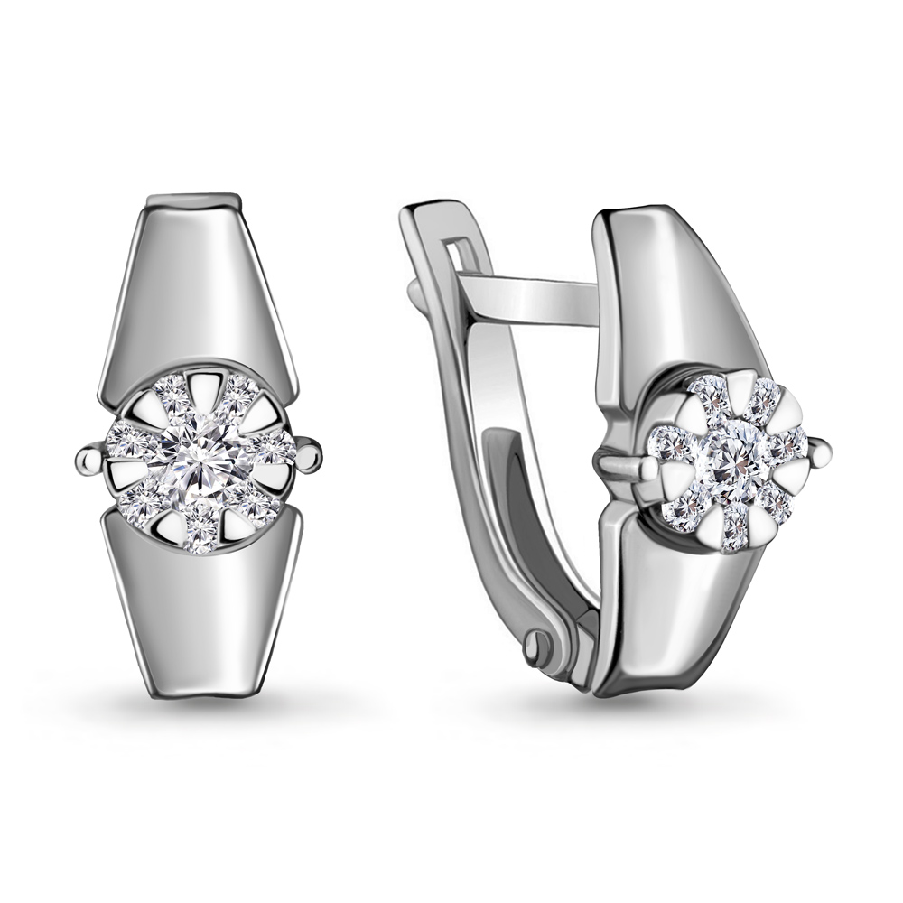 Серьги из белого золота с бриллиантом Aquamarine Aquamarine 941632_585_бз, 941632_585_бз
Серьги из белого золота с бриллиантом Aquamarine Aquamarine 941632_585_бз, 941632_585_бз