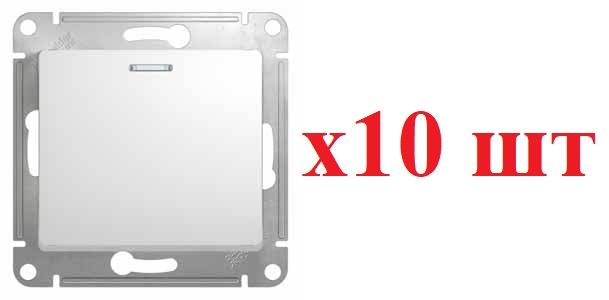 SE Glossa Бел Выключатель 1-клавишный с подсветкой, сх.1а, 10АХ GSL000113 (10шт), GLOSSA_GSL000113
SE Glossa Бел Выключатель 1-клавишный с подсветкой, сх.1а, 10АХ GSL000113 (10шт), GLOSSA_GSL000113