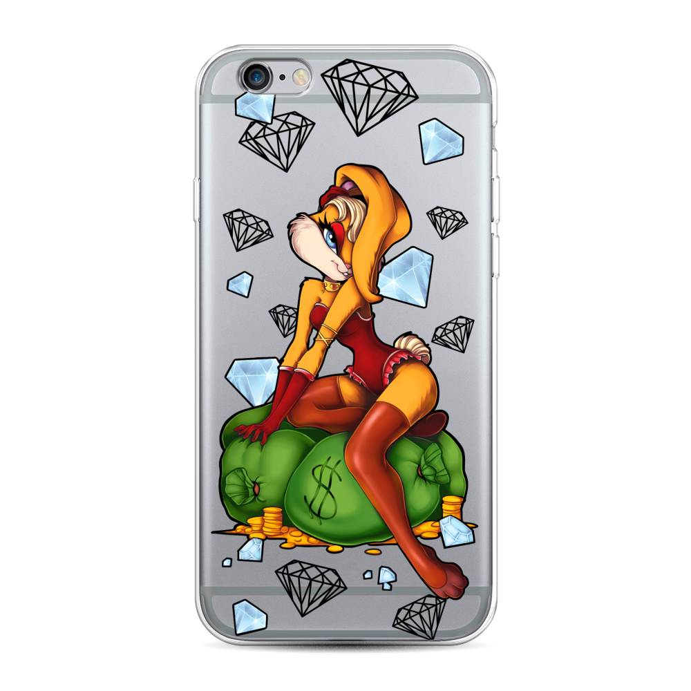 Чехол для Apple iPhone 6/6S "Лола Банни с бриллиантами", Красный;оранжевый;зеленый, 10450-6
Чехол для Apple iPhone 6/6S "Лола Банни с бриллиантами", Красный;оранжевый;зеленый, 10450-6