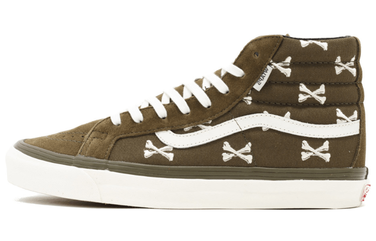 Кеды унисекс Vans SK8 WTAPS Olive Crossbones коричневые 40 EU, Коричневый, SK8 WTAPS Olive Crossbones
Кеды унисекс Vans SK8 WTAPS Olive Crossbones коричневые 40 EU, Коричневый, SK8 WTAPS Olive Crossbones
