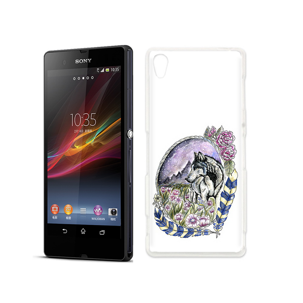 Чехол MyPads Tocco для Sony Xperia Z нарисованный волк в цветах с перьями, Прозрачный, Tocco
Чехол MyPads Tocco для Sony Xperia Z нарисованный волк в цветах с перьями, Прозрачный, Tocco