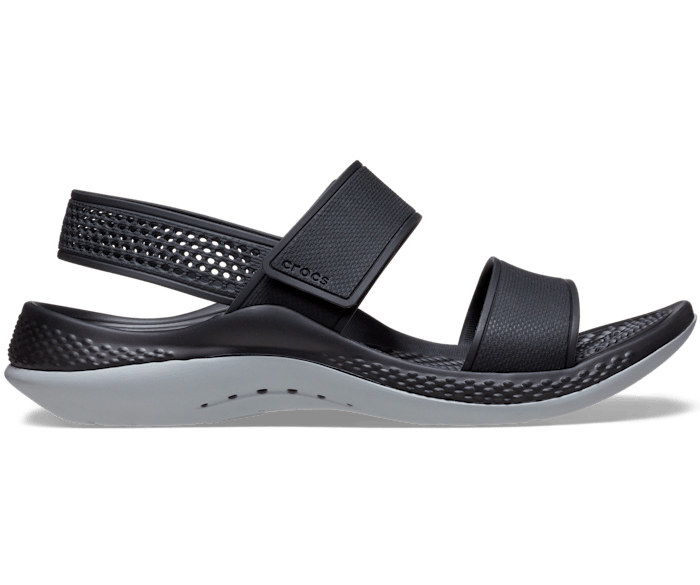 фото Сандалии женские crocs crw_206711 черные 37-38 ru (доставка из-за рубежа)
