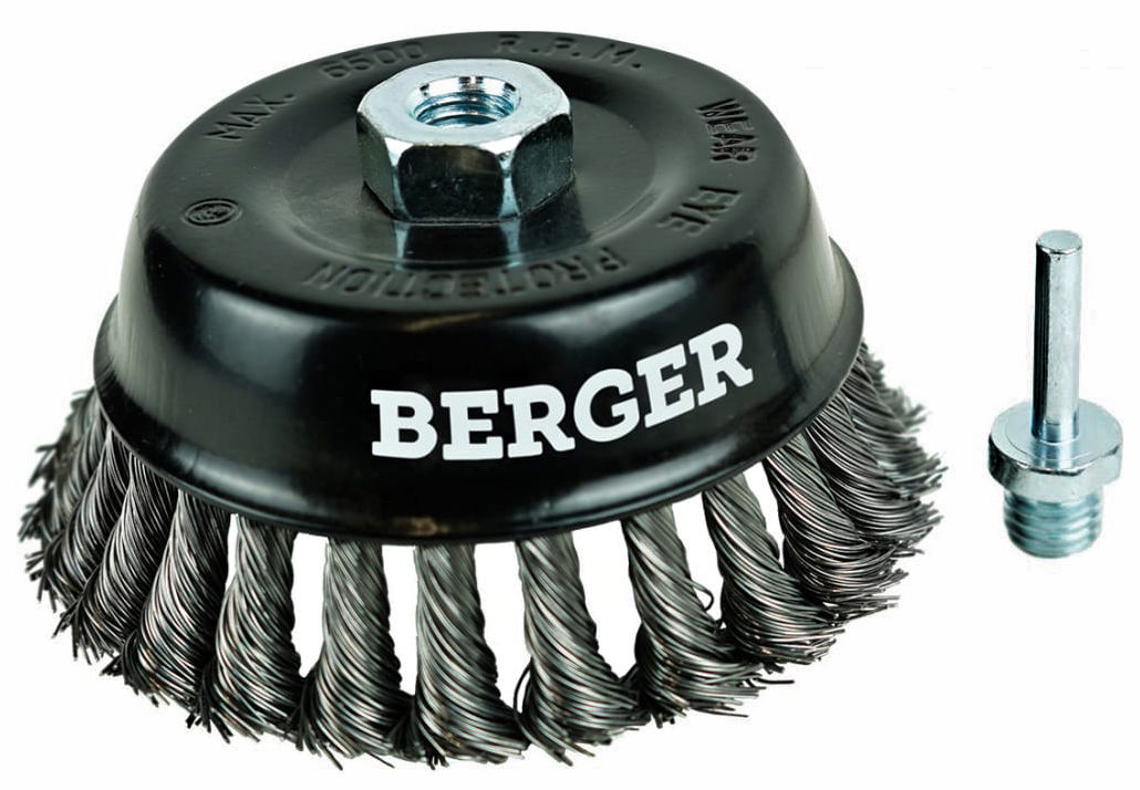 Berger BG Кордщётка чашеобразная,витая оцин.сталь 0.5 мм, д. 125 мм,гайка М14,переход.на 6
Berger BG Кордщётка чашеобразная,витая оцин.сталь 0.5 мм, д. 125 мм,гайка М14,переход.на 6